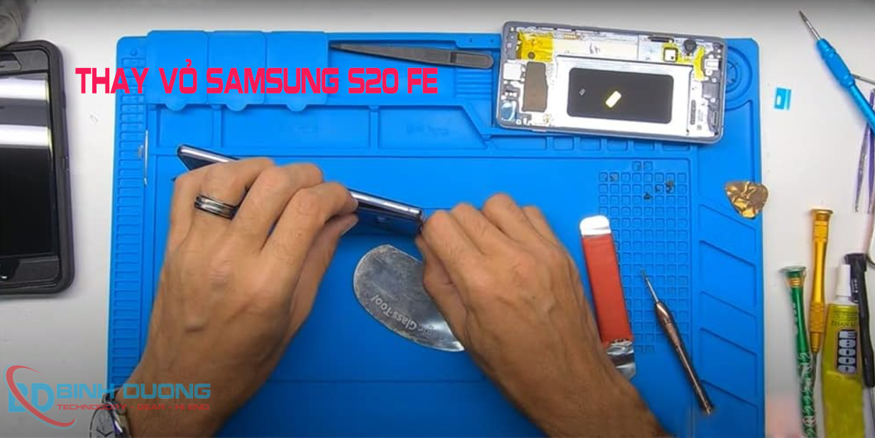 Quy trình thay vỏ Samsung S20 FE
