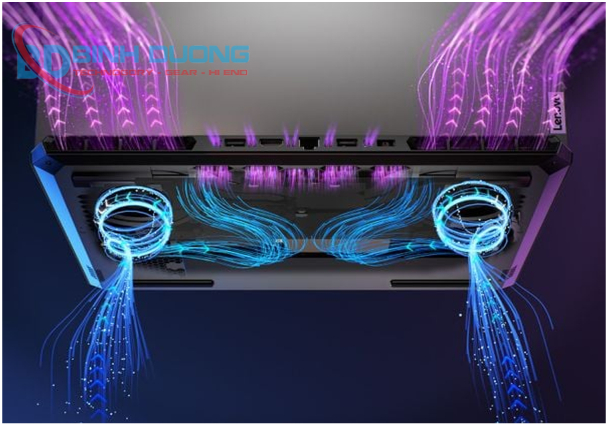 Hệ thống tản nhiệt kế thừa từ Legion