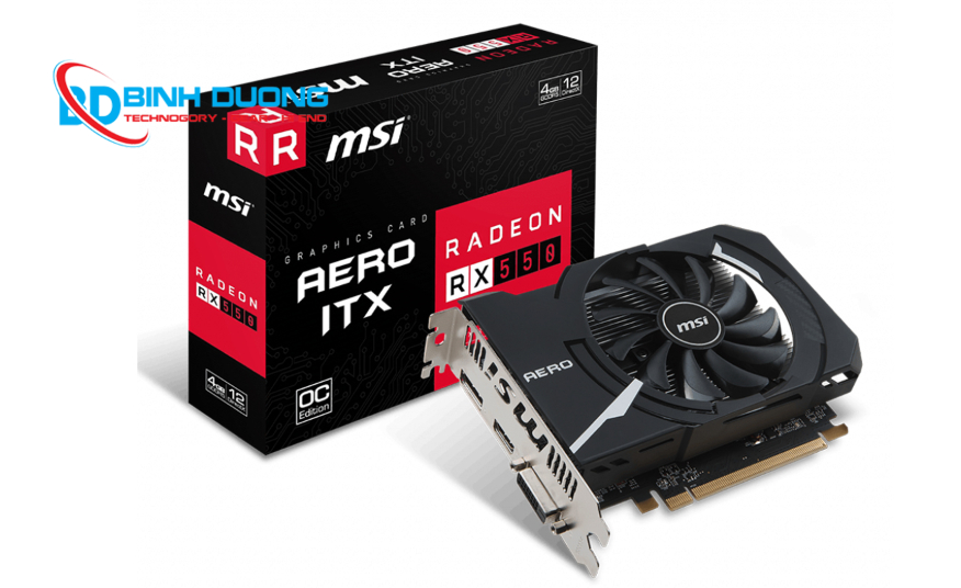VGA AMD Radeon RX 550 4GB