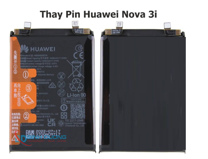 DỊCH VỤ THAY PIN HUAWEI NOVA 3I CHÍNH HÃNG, GIÁ TỐT TẠI COMPUTER BÌNH DƯƠNG