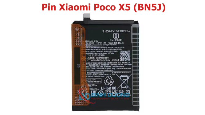 Giới Thiệu Dịch Vụ Thay Pin Xiaomi POCO X5 Tại Computer Bình Dương