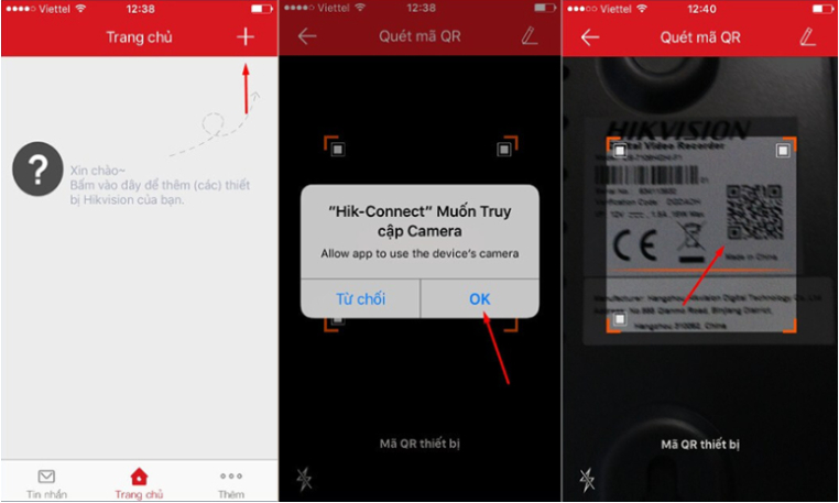 Cách xem camera Hikvision trên điện thoại