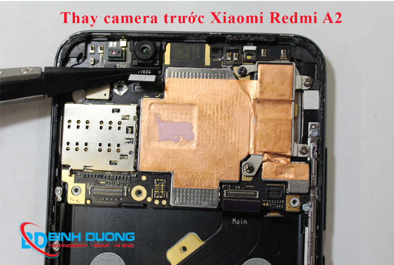 Thay camera trước Xiaomi Redmi A2