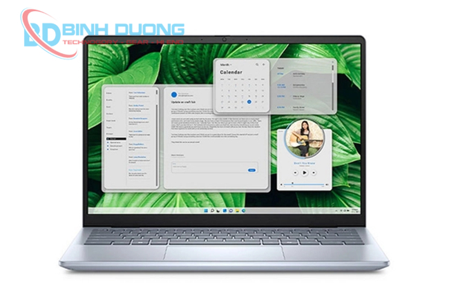 Laptop Dell Inspiron 14 5445 Ryzen 7 8840HS – Hiệu Năng Đỉnh Cao Trong Vẻ Đẹp Ice Blue