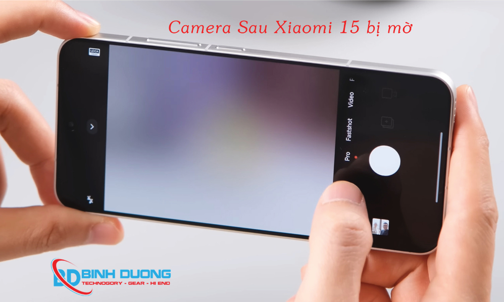 Dịch vụ thay camera sau Xiaomi 15 chuyên nghiệp
