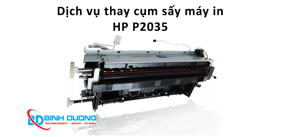 Dịch vụ thay cụm sấy máy in HP P2035