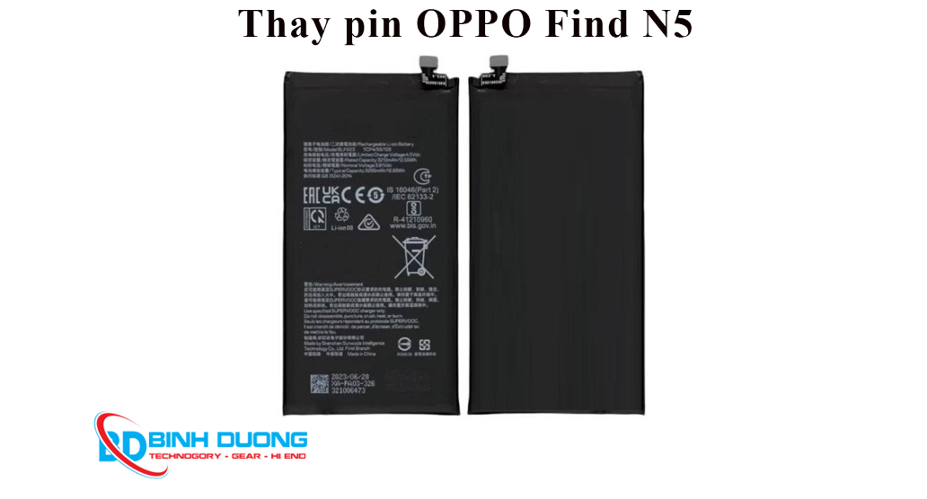 Thay pin OPPO Find N5
