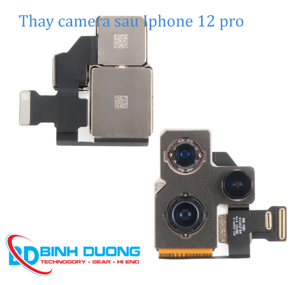 Giới thiệu dịch vụ thay camera sau iPhone 12 Pro