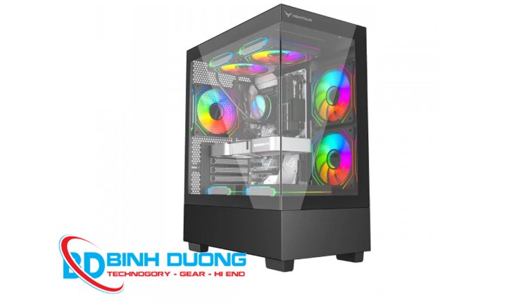 Case Bể Cá (Aquarium) + 5 Fan LED