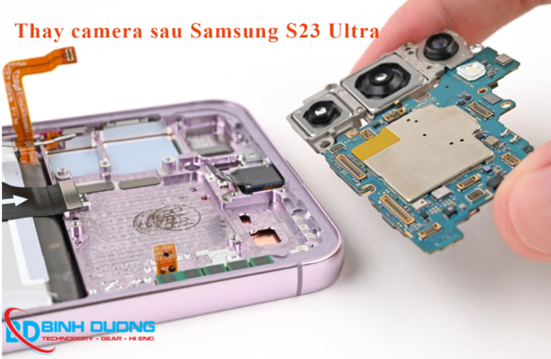 Thay Camera Sau Samsung S23 Ultra