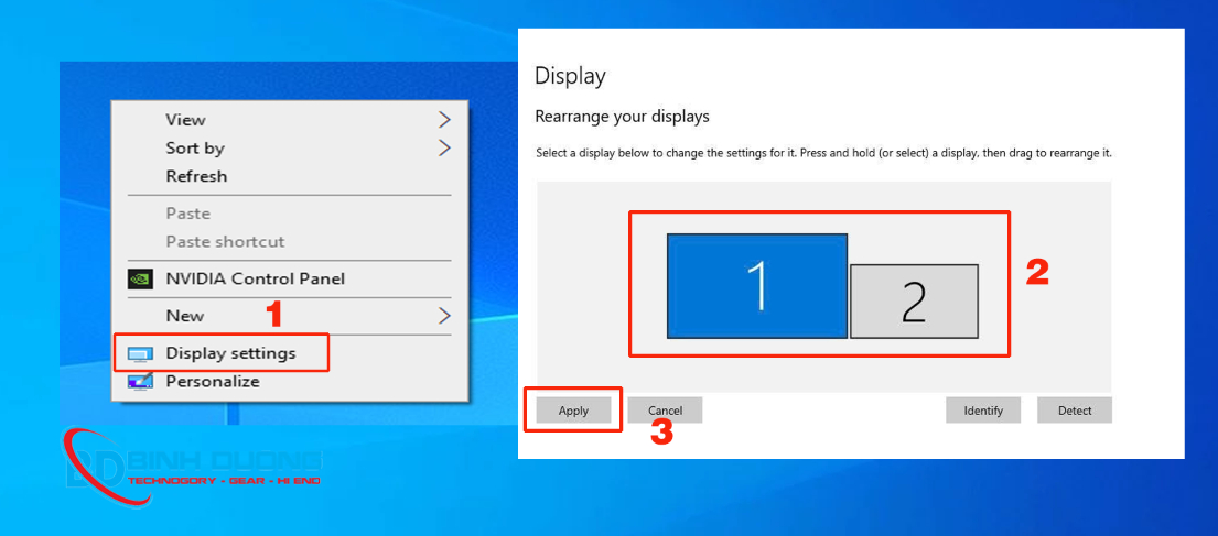 Hướng dẫn cách kết nối 2 màn hình máy tính Windows