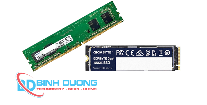 RAM 16GB DDR4 3200MHz & SSD 500GB NVMe