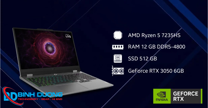 Hiệu năng mạnh mẽ với AMD Ryzen 5 7000 Series