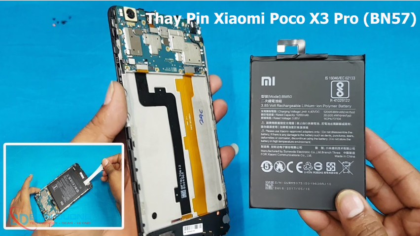 Quy trình thay pin tại Computer Bình Dương