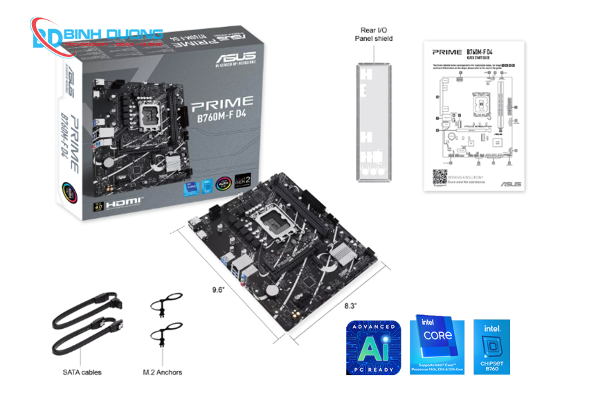 Mainboard ASUS PRIME B760M-F DDR4