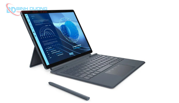 Đánh giá Dell Latitude 7350 Ultra 5: Chuẩn Mực Laptop AI 2-in-1