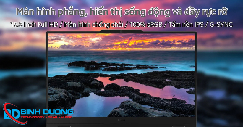 Màn hình FHD sắc nét và Bàn phím TrueStrike trứ danh