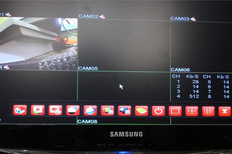 Lỗi camera giám sát không lên hình