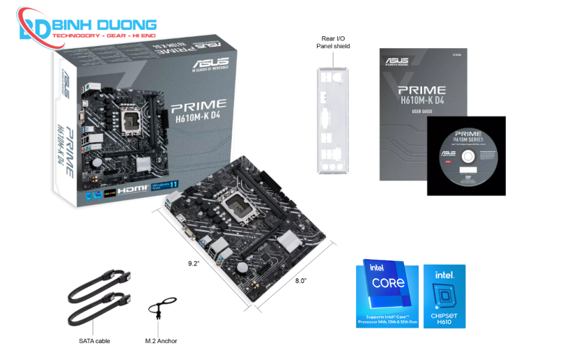 Mainboard ASUS PRIME H610M-K DDR4