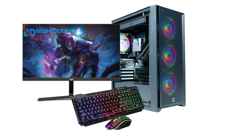 Full Bộ PC Gaming - Đồ Họa: Core i7 12700F | RTX 3050 | Màn Hình 25 Inch 100Hz