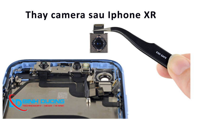 Dịch vụ thay camera sau iPhone XR