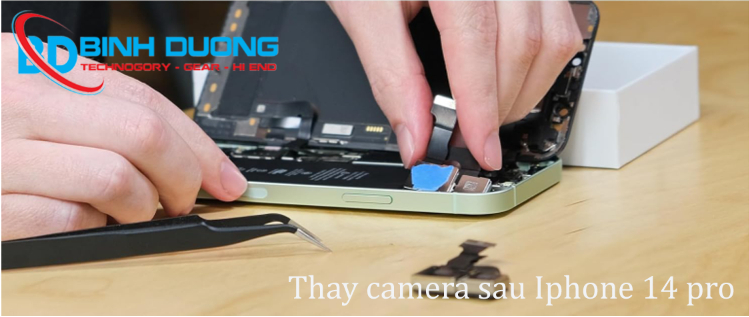 Quy trình thay camera sau iPhone 14 Pro