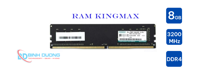 Giới thiệu về Ram Kingmax 8G Bus 3200