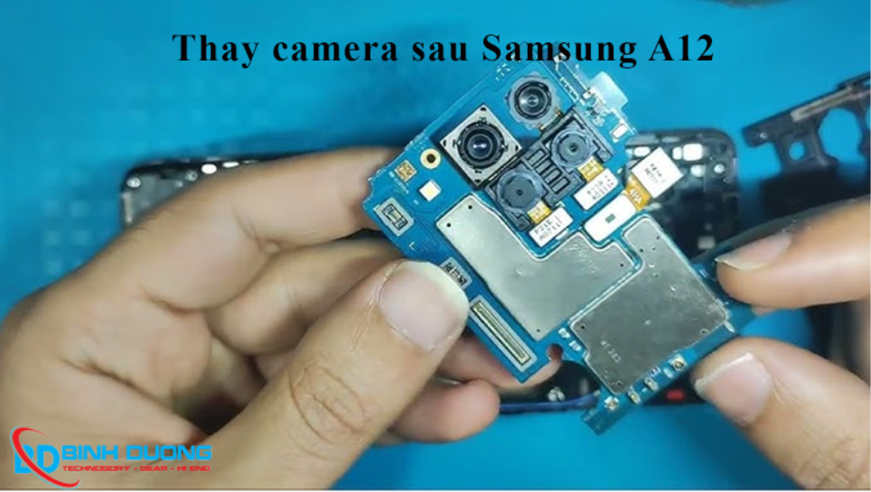 Dịch vụ thay camera sau Samsung A12