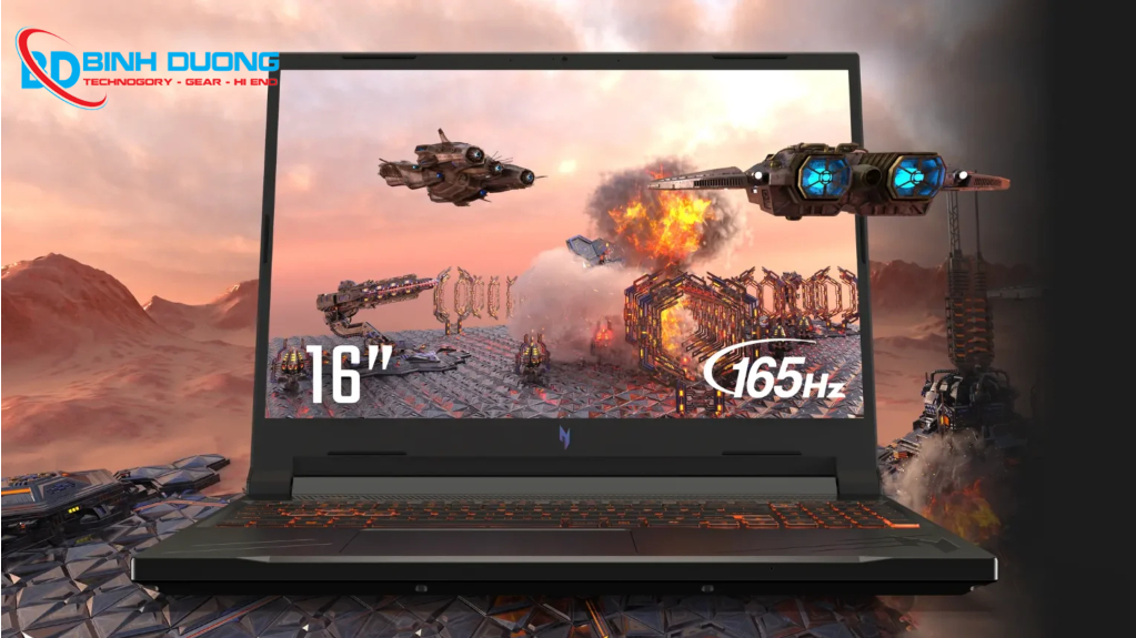 Màn hình 16 inch WUXGA 165Hz – Trải nghiệm không giới hạn