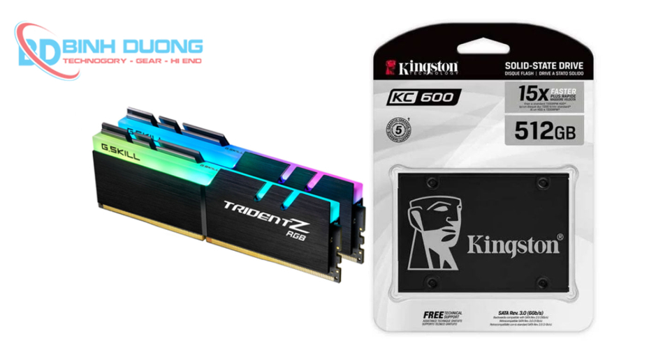 Bộ nhớ RAM 16GB và SSD 512GB – Tốc độ và Đa nhiệm