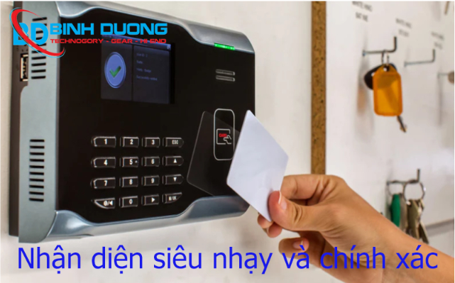 Công nghệ nhận diện siêu nhạy và chính xác