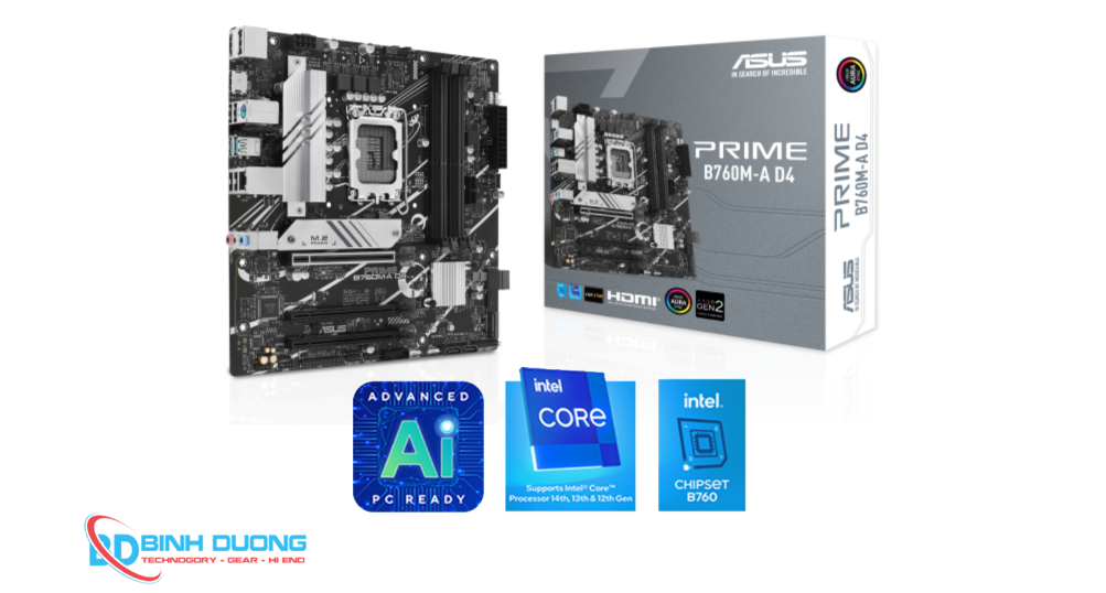 Mainboard ASUS PRIME B760M-A DDR4