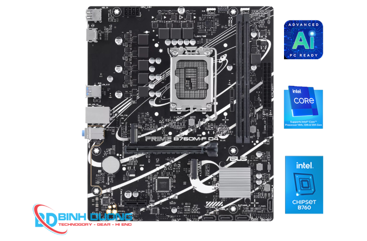 Mainboard ASUS PRIME B760M-F DDR4