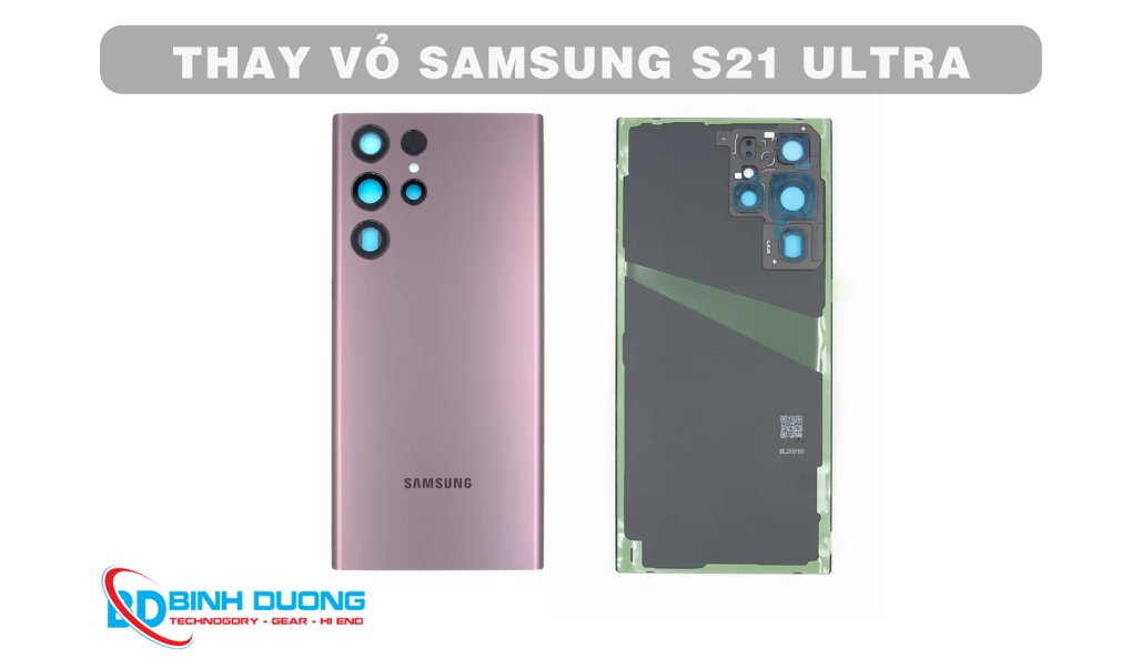 Thay nắp lưng Samsung S22 Ultra