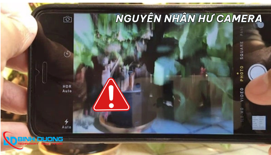 Nguyên nhân gây hư camera sau Poco M5