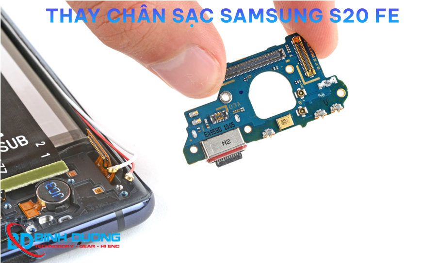 Thay chân sạc Samsung S20 FE