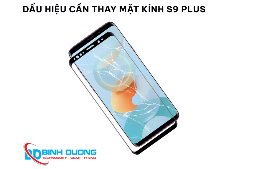 Thay mặt kính Samsung S9 Plus