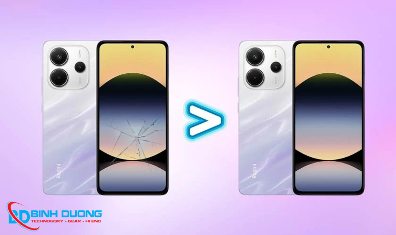 Thay mặt kính Xiaomi Redmi Note 14