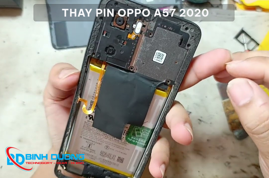 Thay pin Oppo A57 2020