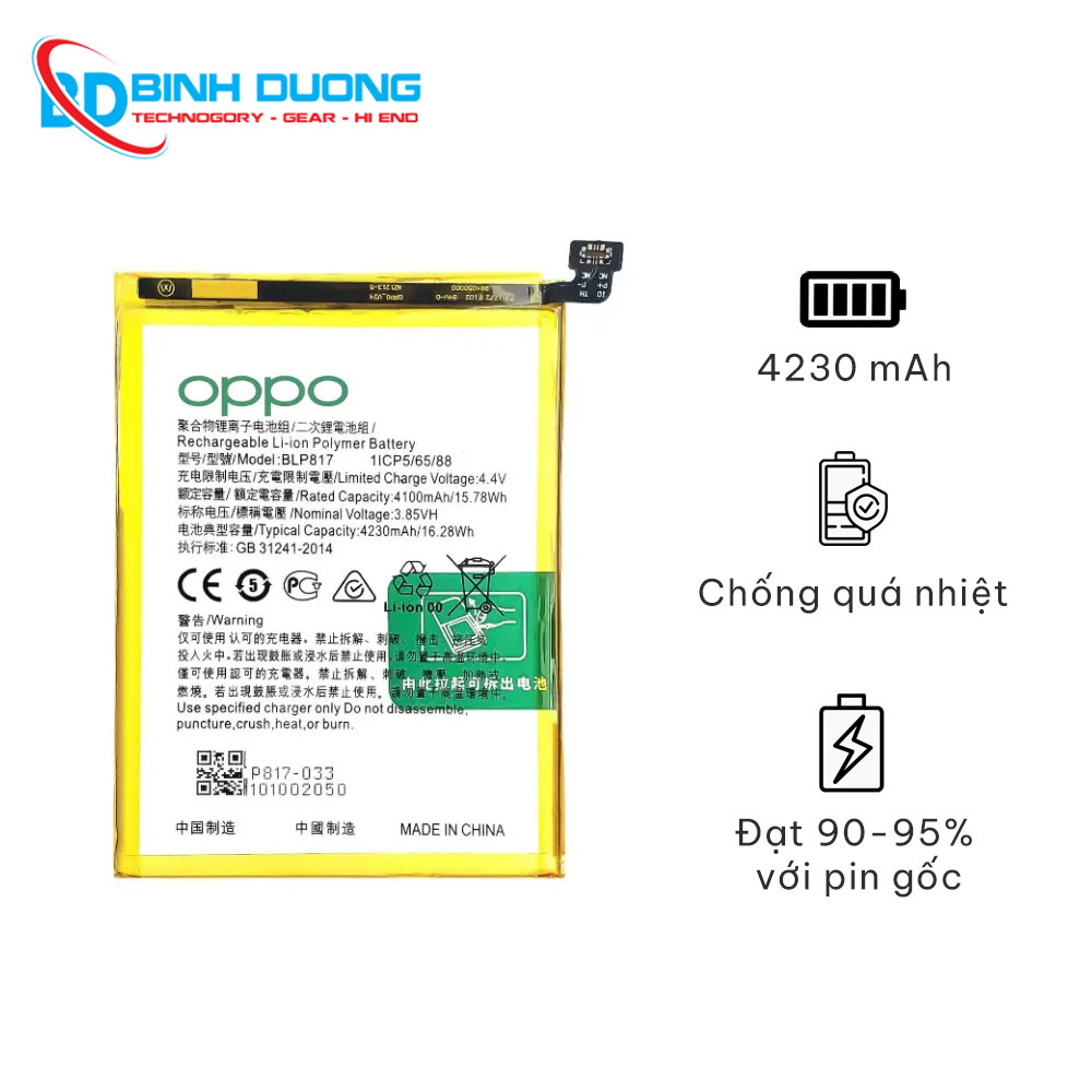 Thay pin Oppo A16K