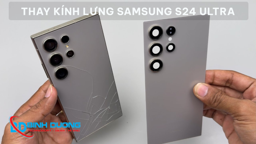 Thay nắp lưng Samsung S24 Ultra