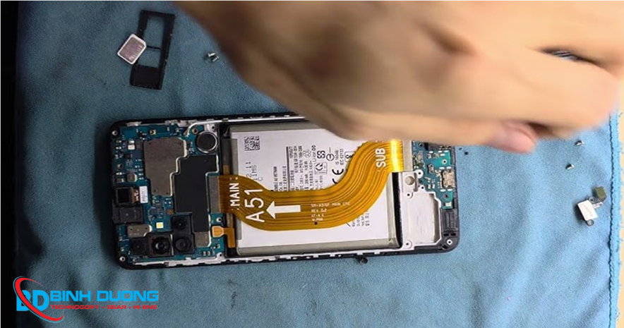 Thay chân sạc Samsung A51