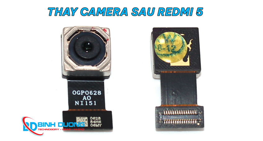 Thay camera sau Xiaomi Redmi 5