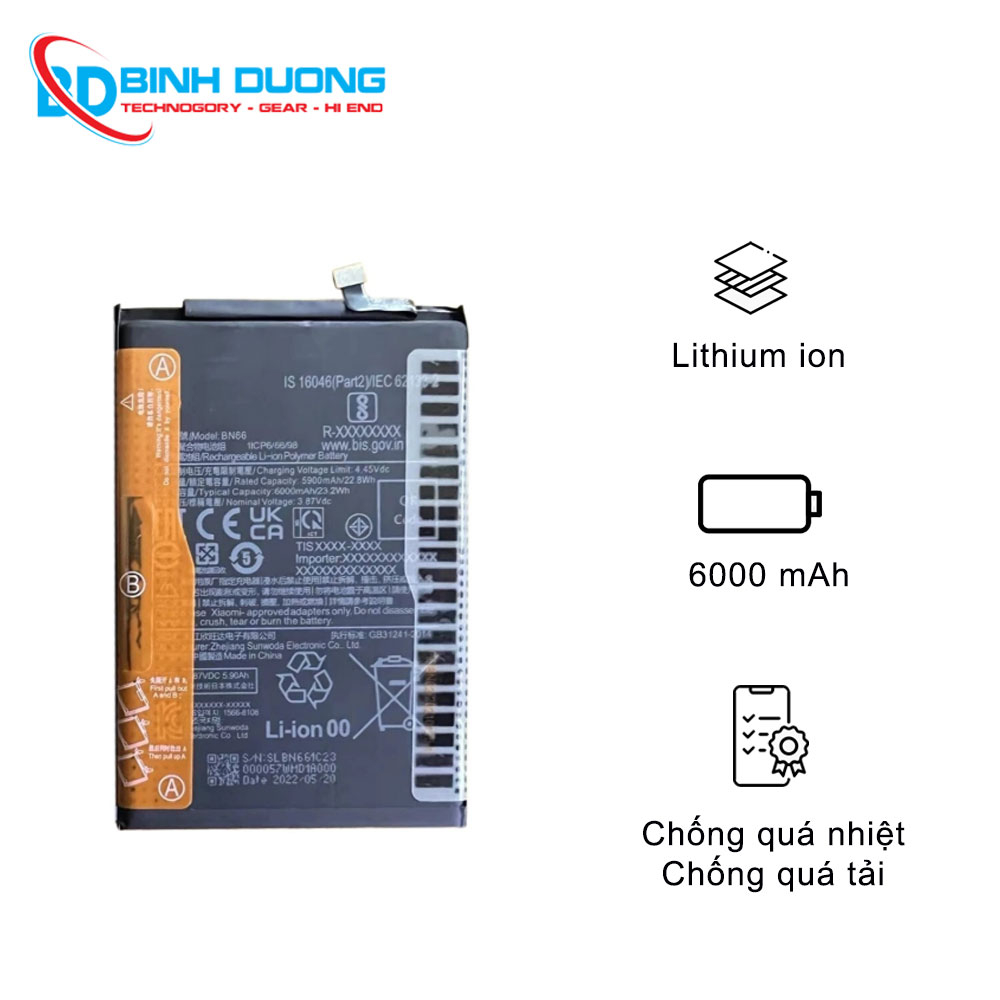  Thay pin Xiaomi POCO C40