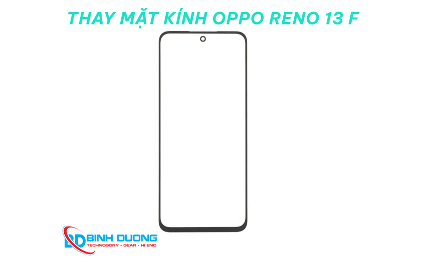 Thay mặt kính OPPO Reno13 F