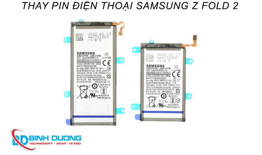 Thay pin Samsung Z Fold 2