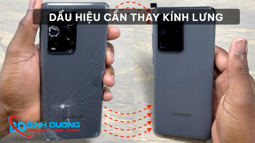Thay nắp lưng Samsung S20 Ultra