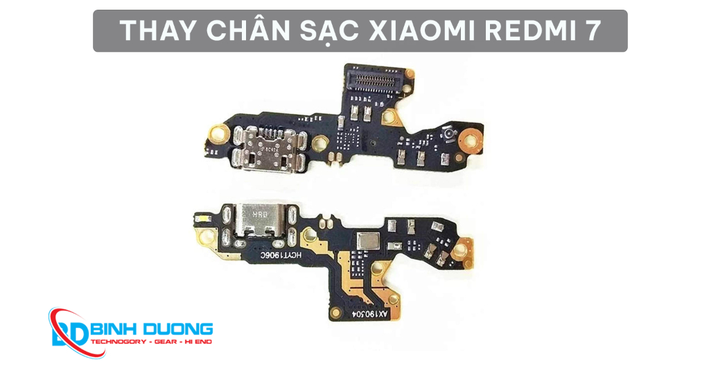 Thay chân sạc Xiaomi Redmi 7