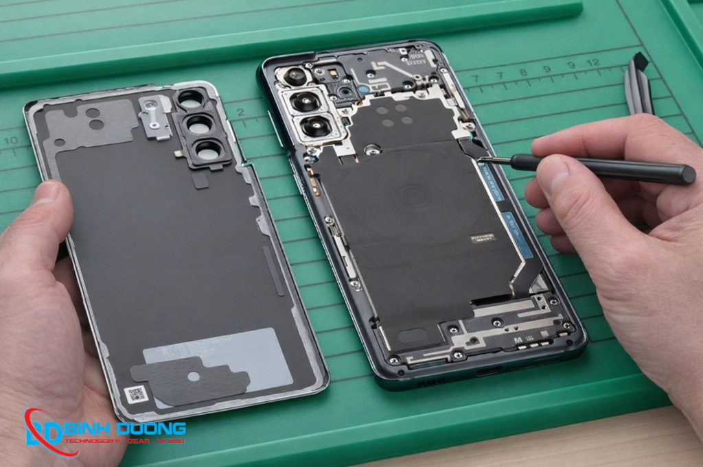 Thay nắp lưng Samsung S22 Ultra