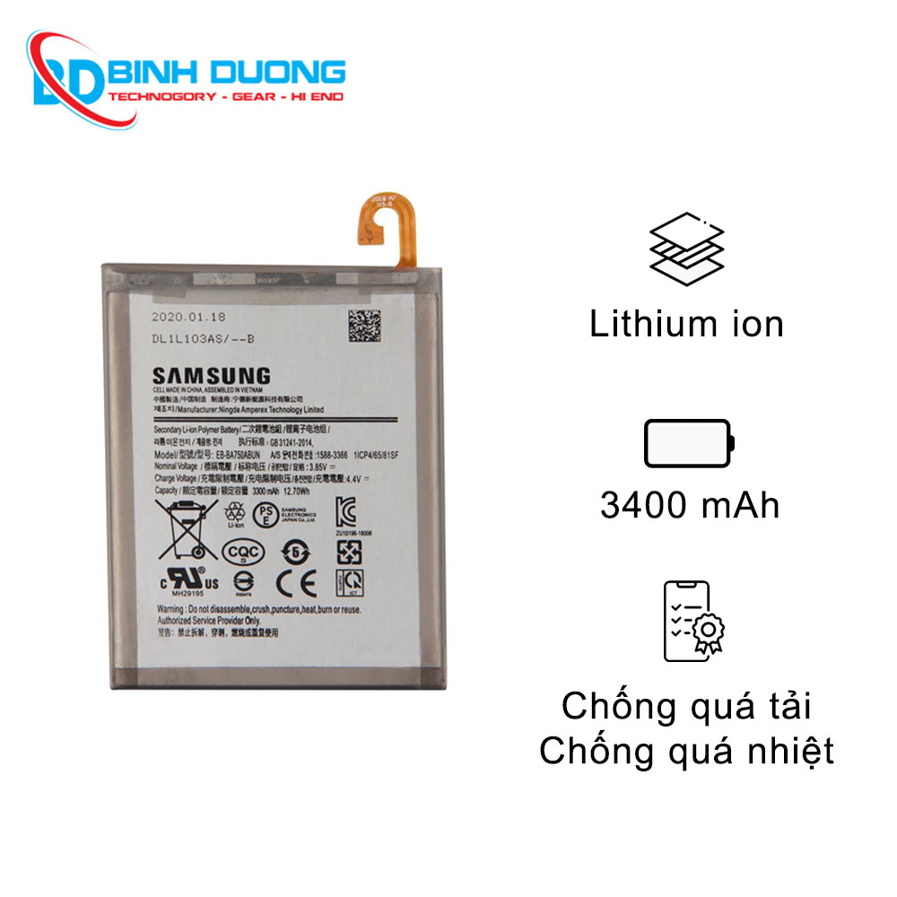 Thay pin Samsung A10